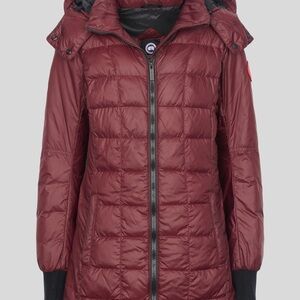 Canada Goose Maroon Puffer Jacket - Ellison